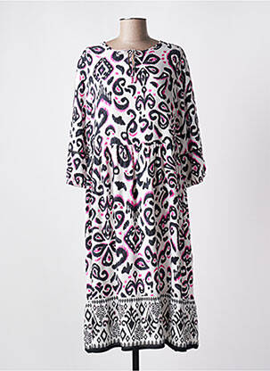 Rochie midi mâneci 3/4 mâneci 3/4 negru CECIL femeie