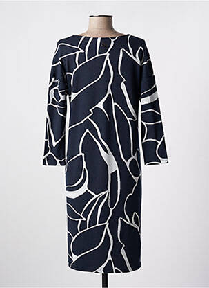 Rochie midi imprimeu fantezie mâneci lungi albastru STREET ONE femeie