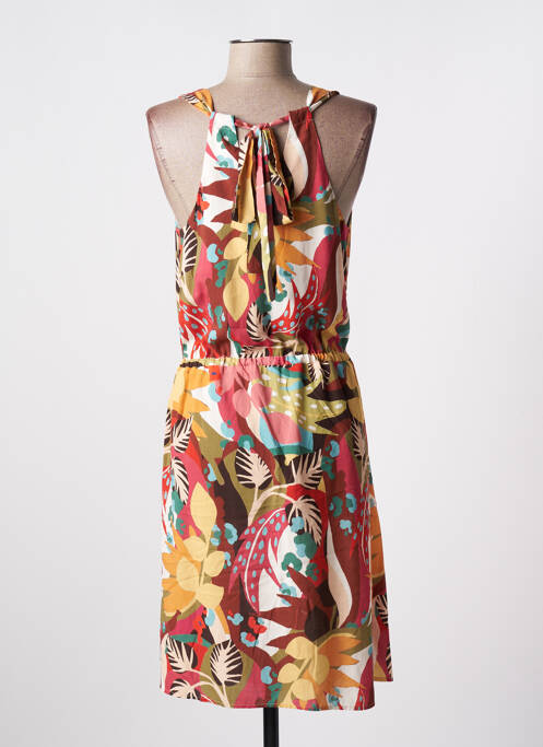 Rochie midi galben C'EST BEAU LA VIE femeie