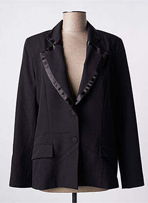 Sacou buzunare negru ANNAHPA femeie