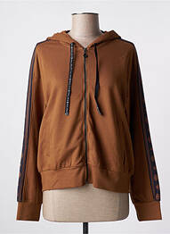 Jachete casual guler rotund maro MALOKA femme