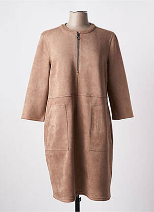 Rochie midi maro STREET ONE femeie