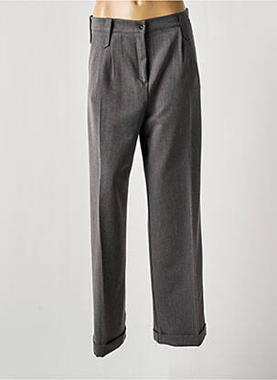 Pantalon drept gri ANNAHPA femeie