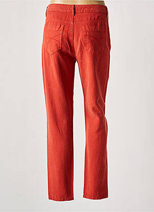 Pantalon slim buzunare portocalie LOLA ESPELETA femeie
