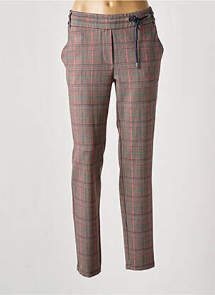 Pantalon slim talie elastică bej CECIL femeie