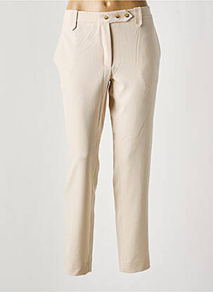 Pantalon slim buzunare bej ANNAHPA femeie