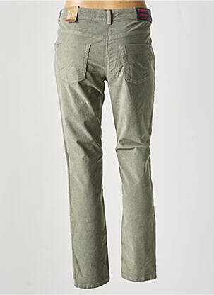 Pantalon slim buzunare verde CECIL femeie