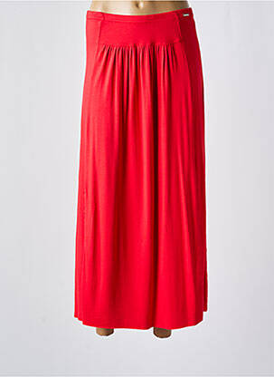 Fustă lungă roșu MALOKA femeie