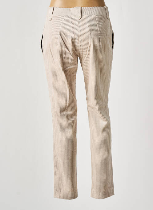 Pantalon drept bej ANNAHPA femeie