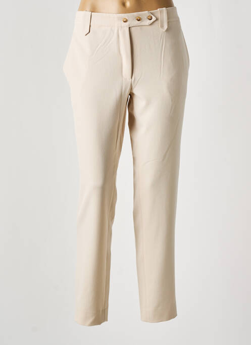Pantalon slim bej ANNAHPA femeie