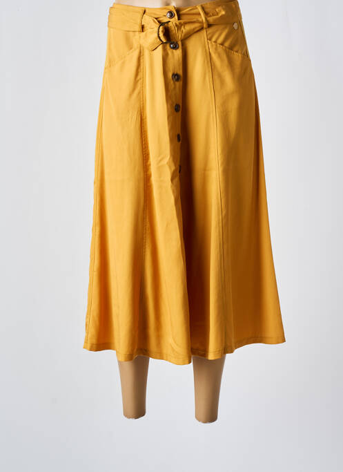 Fustă lungă galben LOLA ESPELETA femeie