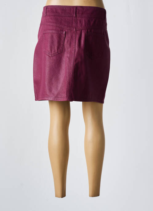 Fustă scurtă violet C'EST BEAU LA VIE femeie