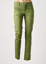 Pantalon slim verde LOLA ESPELETA femme
