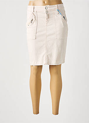 Fustă scurtă bej STREET ONE femeie