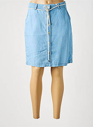 Fustă midi albastru C'EST BEAU LA VIE femeie