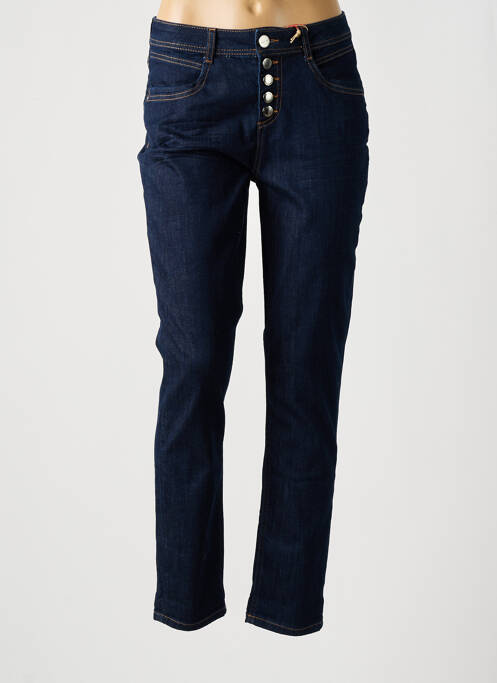 Blugi cu croială slim albastru STREET ONE femeie