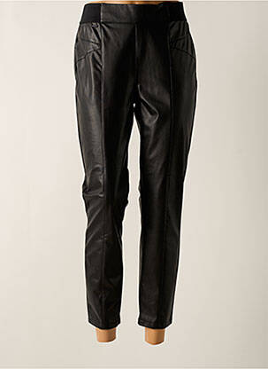 Pantalon 7/8 elasticitate mărime normală negru STREET ONE femeie