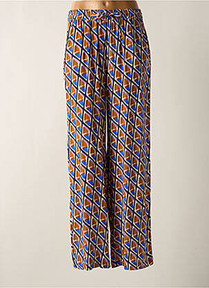 Pantalon larg albastru LA FEE MARABOUTEE femeie