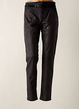 Pantalon slim negru LO! LES FILLES femeie