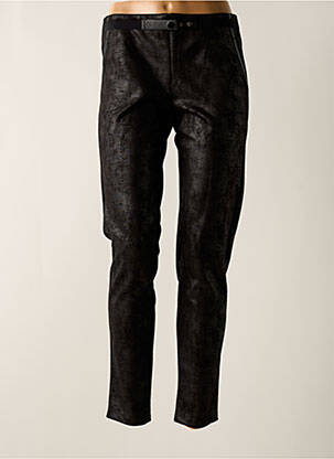 Pantalon slim negru LO! LES FILLES femeie