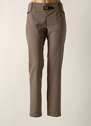 Pantalon slim bej LO! LES FILLES femeie