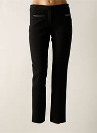 Pantalon slim elasticitate mărime normală negru EMMA & CARO femme
