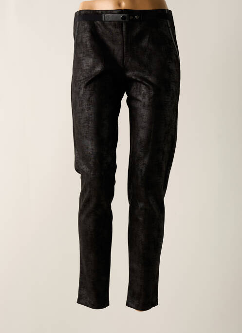 Pantalon slim negru LO! LES FILLES femeie