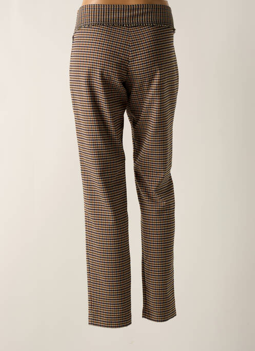 Pantalon slim bej LO! LES FILLES femeie