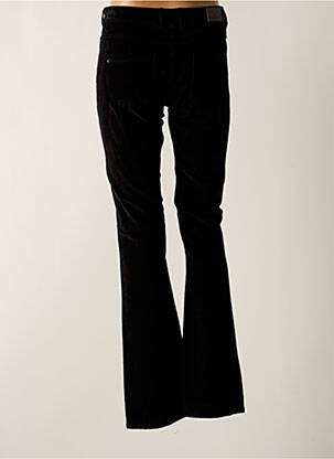 Pantalon evazat elasticitate talie înaltă negru FREEMAN T.PORTER femeie