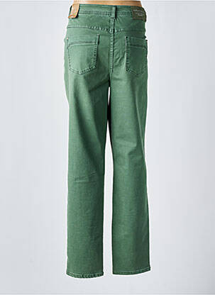 Pantalon slim buzunare verde CECIL femeie