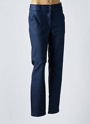 Pantalon slim buzunare albastru CECIL femeie