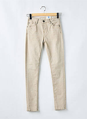 Pantalon slim bej GARCIA femeie