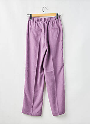 Pantalon drept talie elastică violet STREET ONE femeie