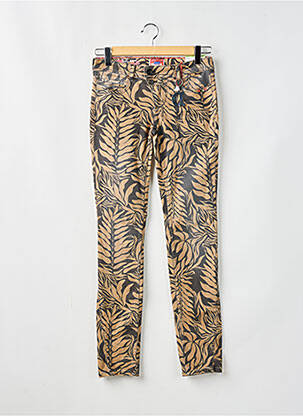 Pantalon slim bej STREET ONE femeie