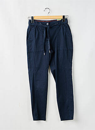 Pantalon slim talie elastică albastru CECIL femeie