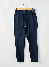 Pantalon slim talie elastică albastru CECIL femme