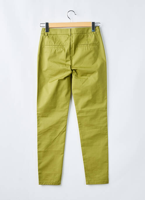 Pantalon chino verde GEISHA femeie