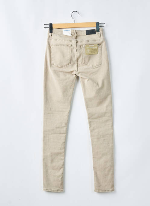 Pantalon slim bej GARCIA femeie