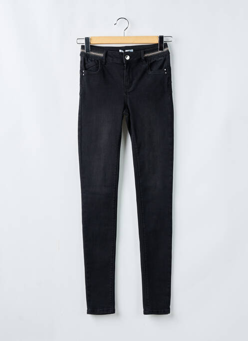 Pantalon slim negru MORGAN femeie