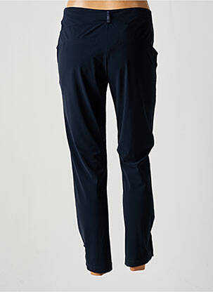Pantalon slim buzunare albastru EVA KAYAN femeie