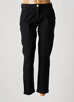 Pantalon slim buzunare negru EVA KAYAN femeie