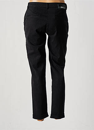 Pantalon slim buzunare negru EVA KAYAN femeie