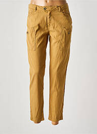 Pantalon 7/8 buzunare bej EVA KAYAN femme