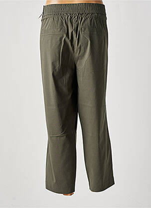 Pantalon trei sferturi croială dreaptă verde CECIL femeie