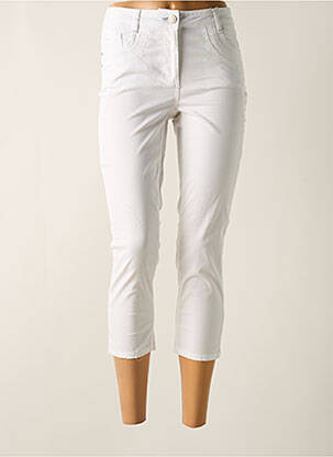 Pantalon trei sferturi alb CECIL femeie