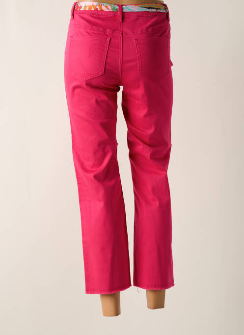 Pantalon 7/8 roz GEISHA femeie