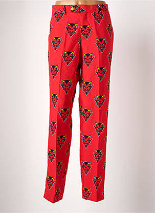 Pantalon drept roșu OPPO SUITS bărbat