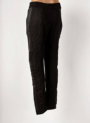 Pantalon drept elasticitate talie înaltă negru NÜ femeie