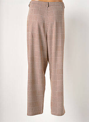 Pantalon drept elasticitate talie înaltă bej TOM TAILOR femeie