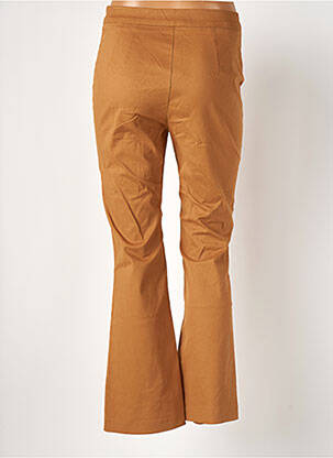 Pantalon evazat elasticitate talie înaltă bej MANGO femeie